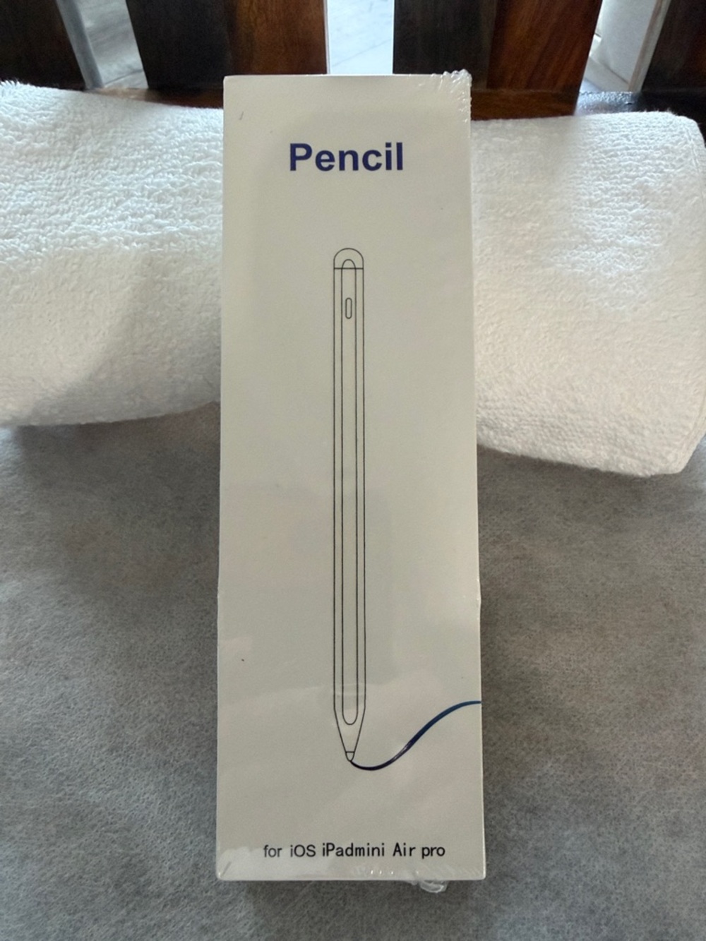 White Pencil Stylus for iPad - Compatible with iOS iPad mini/Air/Pro